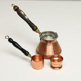 Kupfer-Set — Messlöffel & Wassermesser